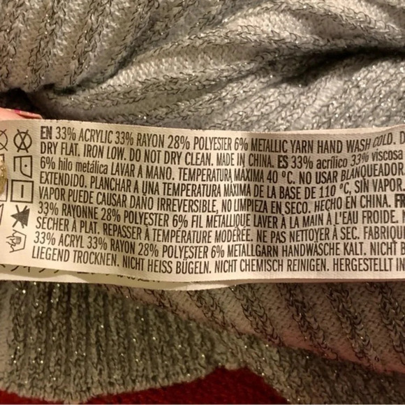 Forever 21 Metallic Silver Knit Tank Crop  Top - Picture 6 of 6